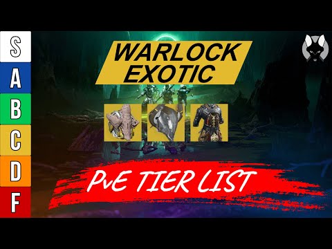 The Definitive Warlock Exotic Tier List for PvE Destiny 2 | Warlock Exotic Armor Ranked Tier List