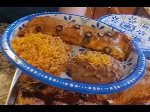 Chicken and Beef Enchiladas