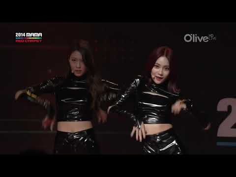 141203 AOA  Miniskirt & Like a Cat @ 2014 MAMA Red Carpet 1080p