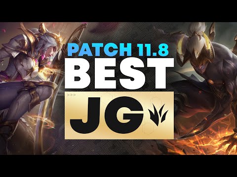 The BEST Junglers For All Ranks! | Patch 11.8 | Tier List League of Legends Season 11