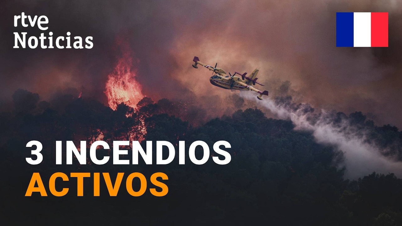 44.000 hectáreas calcinadas en Francia, más que toda la superficie quemada en 2025 | RTVE Noticias