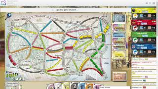 Ticket To Ride: Wild Finish In This One!!!