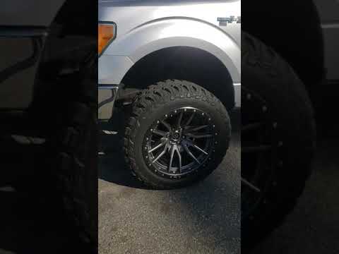 Ford f150 on Fuel wheels Rebels 22x12 lifted