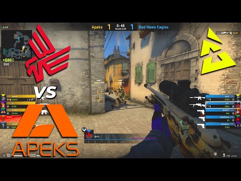 Bad News Eagles vs Apeks - BLAST.tv Paris Major 2023 Europe RMR A l CSGO
