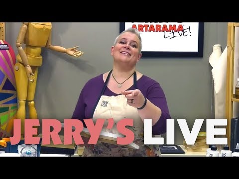 Jerry's LIVE Episode #87 - Substrate Preparation: How to Prepare Canvas, Paper, Panels, Etc.