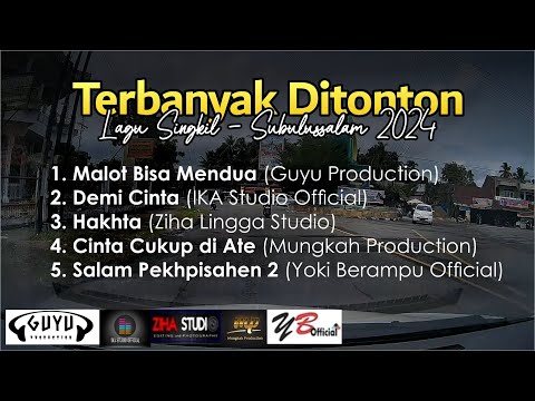 Lagu Singkil - Subulussalam Paling Banyak Diputar tahun 2024 di Setiap Channel Musik