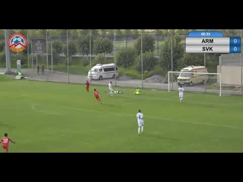 U16. Armenia - Slovakia. Edgar Piloyan's goal