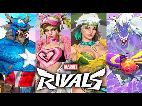 Marvel Rivals Season 5.5 - All Skins & Characters (4K 60FPS)