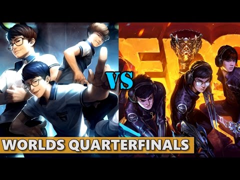 ROX vs EDG WORLDS 2016 Quarterfinals Highlights