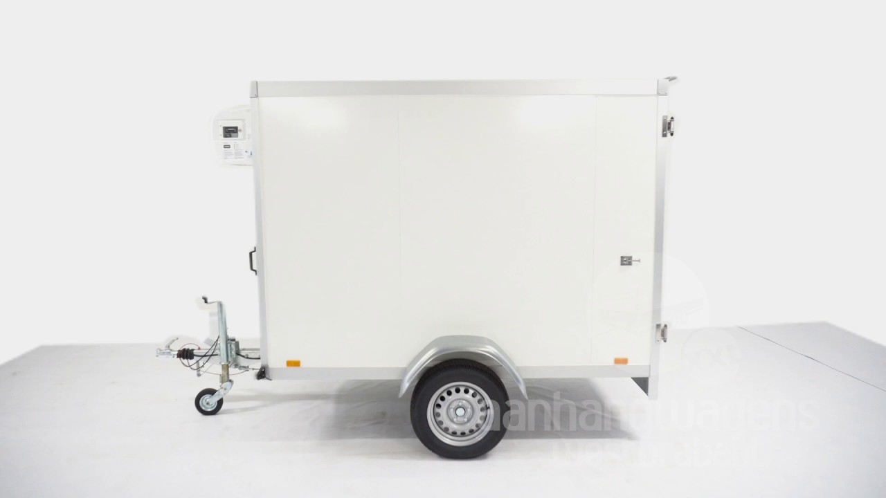 Proline Koelwagen enkelas 250x150x150cm 1450kg video