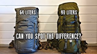 Comparing rucksack volumes - not always what you'd expect | Taival Outdoors