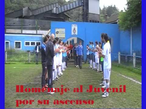 Homenaje al Juvenil Real Juvencia por el ascenso