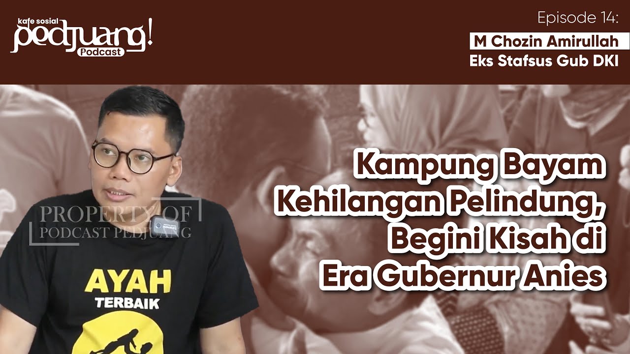 NASIB WARGA KAMPUNG SUSUN BAYAM PASCA BERDIRINYA JAKARTA INTERNATIONAL STADION