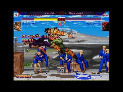 damdai [T.Hawk] vs. MegamanX [Akuma] - FT2 - Super Street Fighter II Turbo: New Legacy v0.5