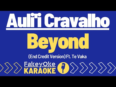 Auli'i Cravalho - Beyond (Moana 2) ft. Te Vaka [Karaoke]