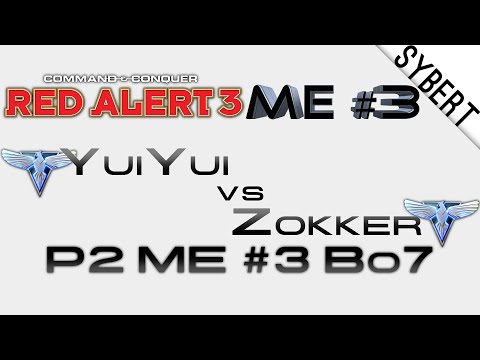 YuiYui[A] vs Zokker[A] - P2 ME #3 Bo7 - Red Alert 3