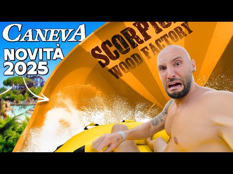 Ho Provato il NUOVO SCIVOLO GIGANTE di CANEVA 2025 SCORPION