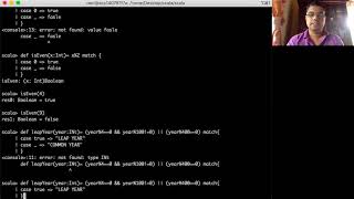 Scala Match Case Demonstration