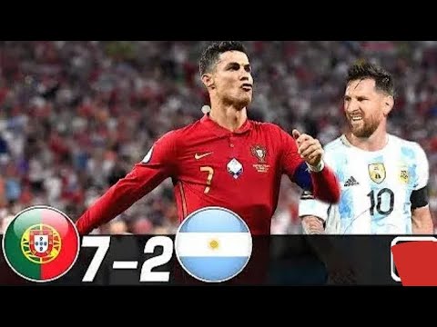 Portugal v/s Argentina 7 - 2 part 1 | @Abdulla_X_Rolando475