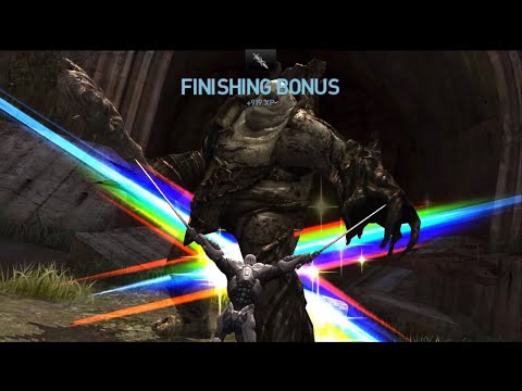 Infinity Blade 2 - Moss Golem Boss (Vile Blade Guardian)