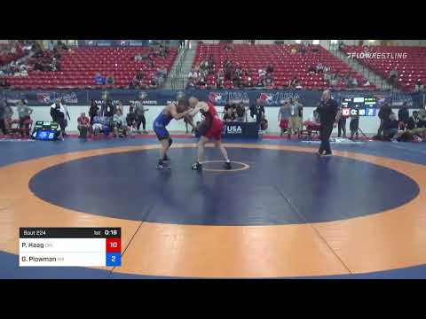 78 Lbs Rr Rnd 3 - Peter Haag, Chicago Wrestling Club Vs Gordon Plowman, Washington F6d5