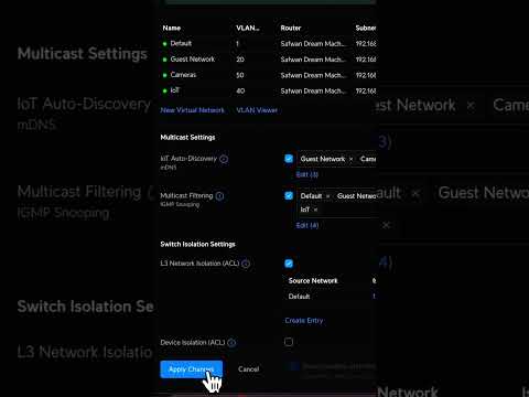 How to Setup L3 Network Isolation ACL #ubiquitinetworks #unifi #ubiquiti