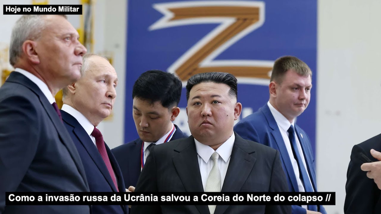 Como a invasão russa da Ucrânia salvou a Coreia do Norte do colapso