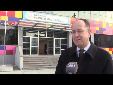DÜZCE - Deprem nedeniyle ara verilen eğitim yeniden başladı