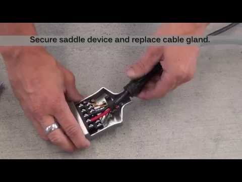 How to install a kt 12 pin flat trailer plug & socket