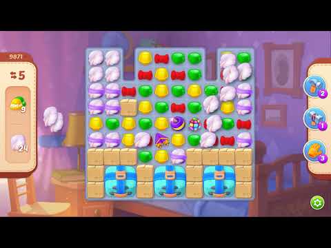 Homescapes Level 9871 No Boosters Gameplay