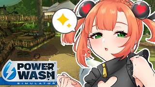 PowerWash Simulator｜チルくお掃除したい衝動に駆られる！！！【久遠シイ/Vtuber】