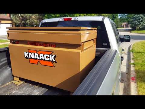 The best jobbox for f150 (or similar) pick up truck. Knaack 4830. June 9, 2018