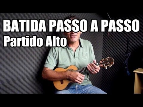 Partido Alto beat step-by-step on the cavaquinho.