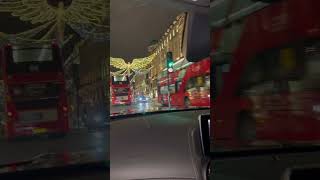 London drive Christmas lights