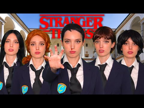 SE I PERSONAGGI DI STRANGER THINGS ANDASSERO AL COLLEGIO