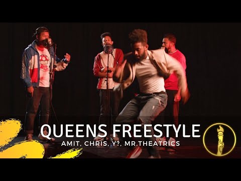 Amit, Chris Celiz, Y?, Mr. Theatrics | Queens Freestyle | Live in Studio | American Beatbox