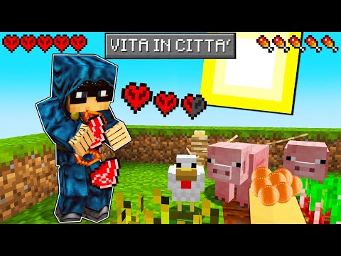 KENDAL MI AIUTA CON LE PRIME FARM!! - VITA IN CITTA 2 Minecraft ITA