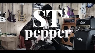 Video thumbnail for " F.C.G.R. ST Pepper " Demo / Play ● tatsuo ( Guitarist,Producer ) by Freedom Custom Guitar Research Co. Ltd.