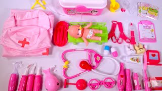 Baby Doll Doctor Kit -Let's Play Doctor and Check Up Baby Doll, Pretend Play Toys