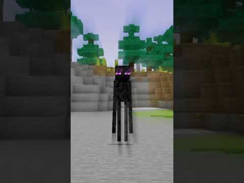Feeling Sad for Enderman🤧💔 #shorts #minecraft