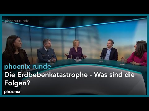 phoenix runde: Die Erdbebenkatastrophe - Was sind die Folgen?
