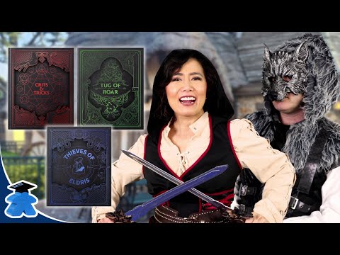 The Twisted Realms - 3 Games - Thieves of Eldris, Crits & Tricks, and Tug of Roar