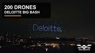 Deloitte Singapore Big Bash 2026 Drone Show | 200 Drones at Sentosa