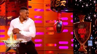 Anthony Joshua DESTROYS Punching Bag Record! | The Graham Norton Show video