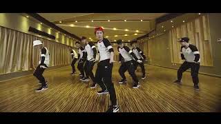 LuHan鹿晗 Football Gang 超级冠军 Dance Practice Video练习室版MV
