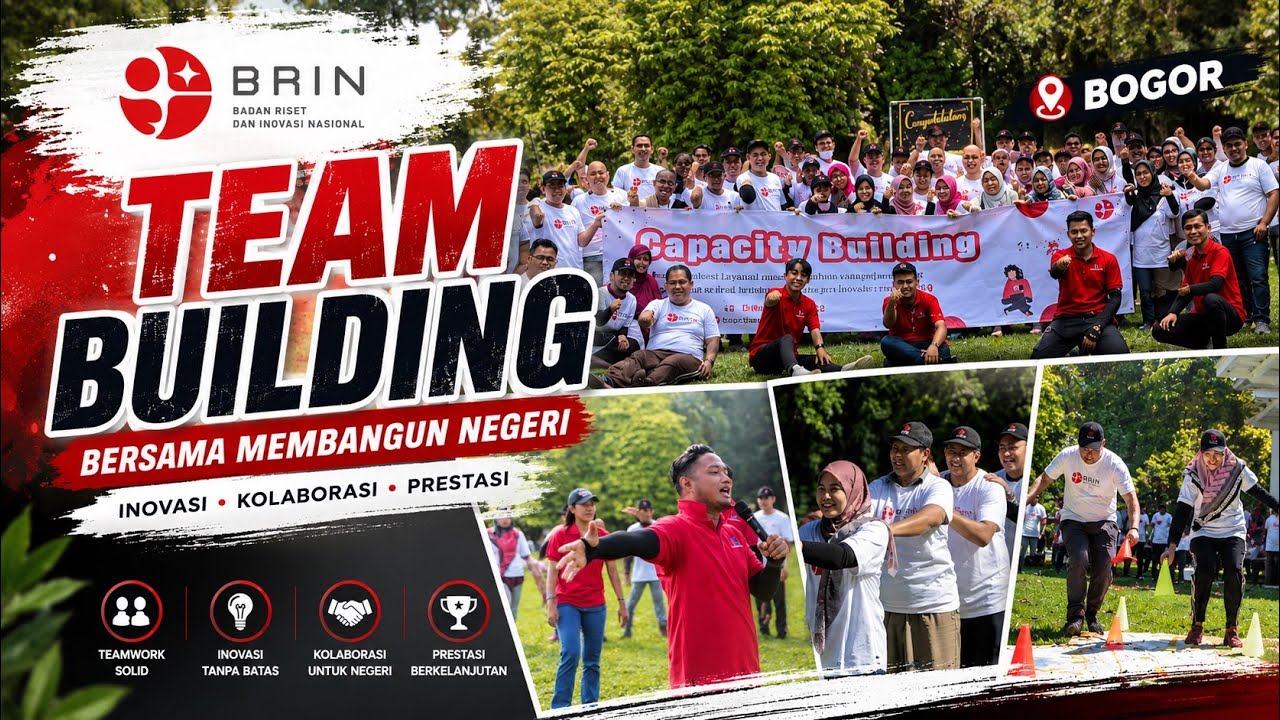 Serunya Capacity Building BRIN! 💡✨ Bangun Tim Solid & SDM Unggul - Sub EO Adka Organizer