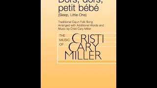 Dors, dors, petit bébé - Arranged by Cristi Cary Miller