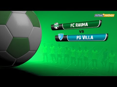 FC Rauma Futsal vs. PS Villa maalikooste