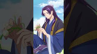 『薬屋のひとりごと』【猫猫、壬氏と巡る四季】第2章 6月はシロツメクサ×壬氏と猫猫！#shorts