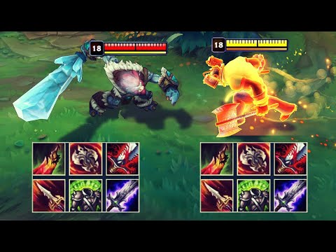 %135 LIFE STEAL TRUNDLE vs %135 LIFE STEAL OLAF FIGHTS & Best Moments!